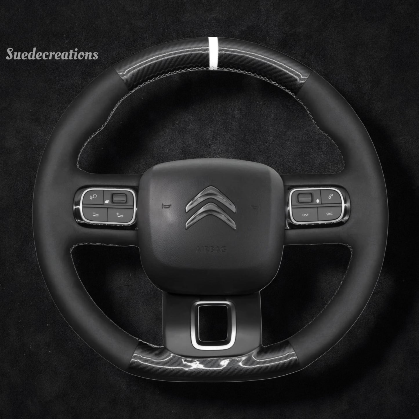 Steering Wheel Cover Kits for Citroen C3 C5 Aircross Berlingo 2016-2025