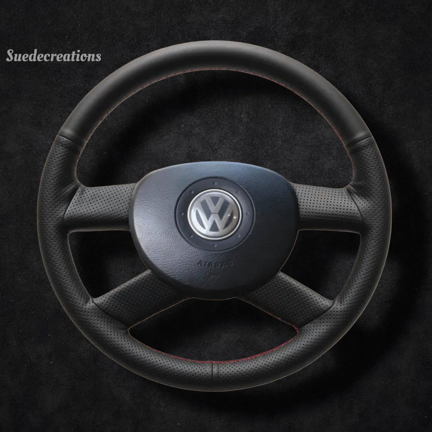Steering Wheel Cover Kits for Volkswagen VW Golf 5 Polo 4 FOX Touran 2001-2007