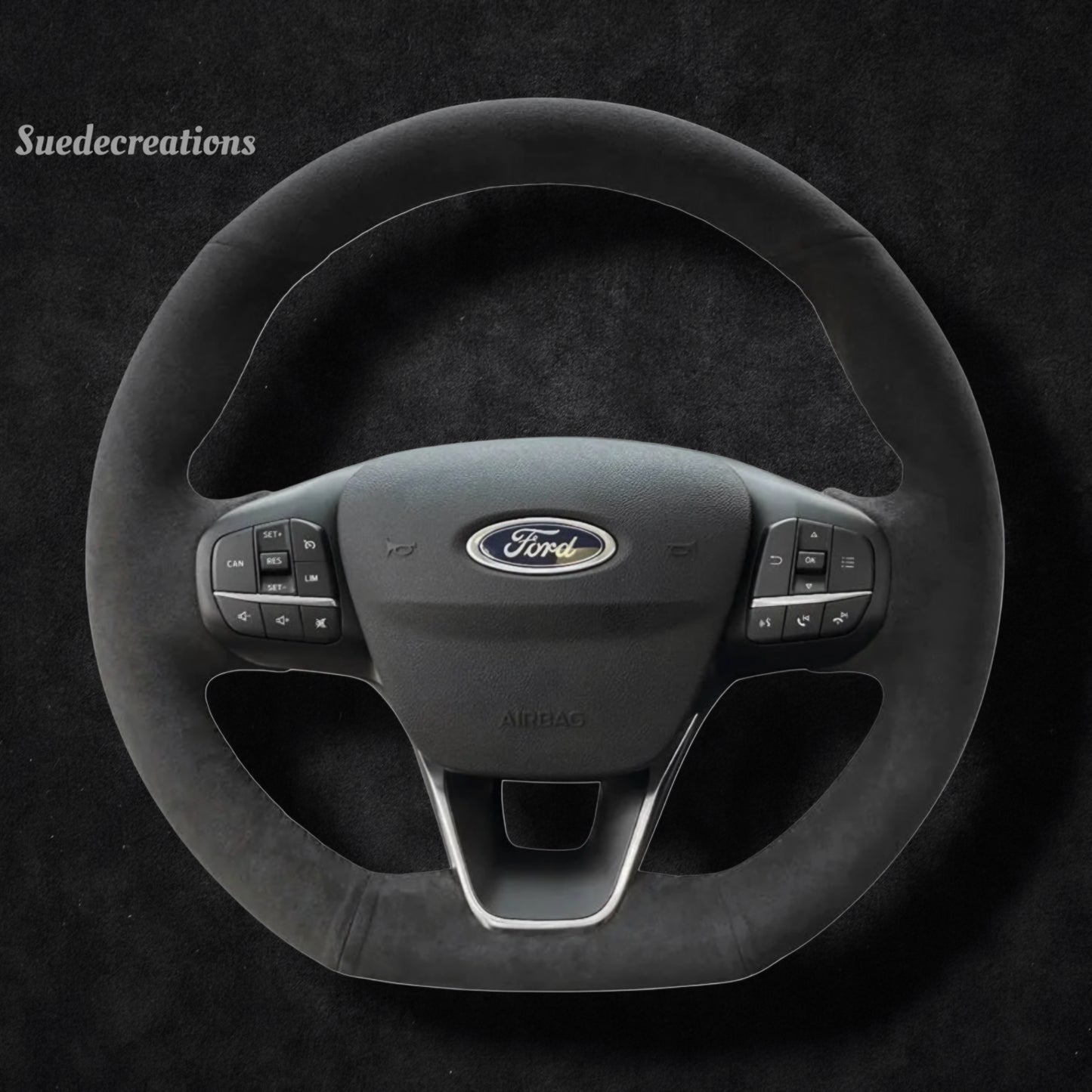 Steering Wheel Cover Kits for Ford Focus Fiesta Kuga Puma ST MK4 Escape ST-Line 2017-2024