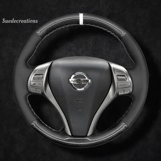 Steering Wheel Cover Kits for Nissan Qashqai X-Trail T32 Teana Altima Sentra Tiida Navara Pulsar Rogue L33 2013-2020