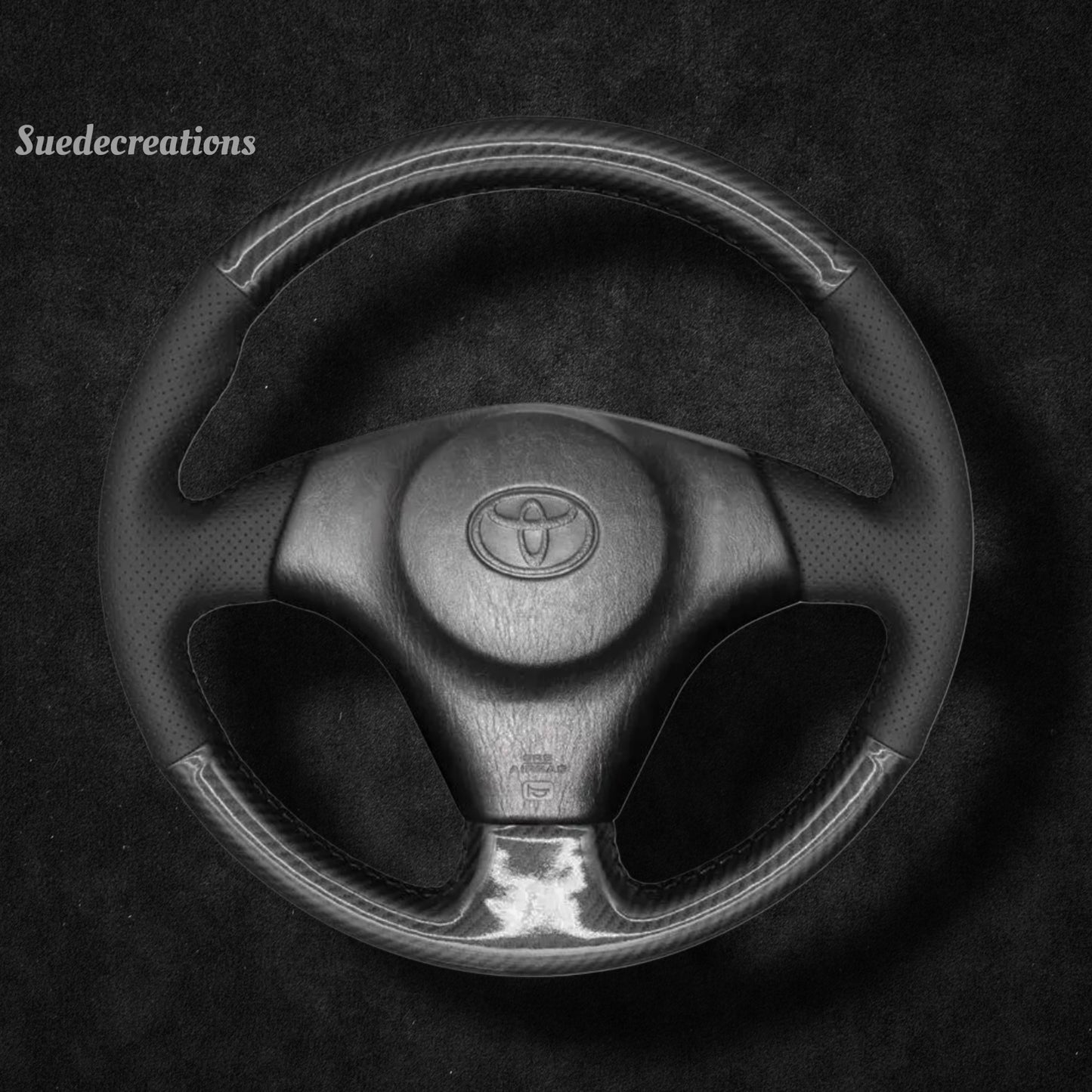Steering Wheel Cover Kits for Toyota RAV4 Celica Matrix MR2 Supra Voltz Caldina MR-S Corolla 1996-2008