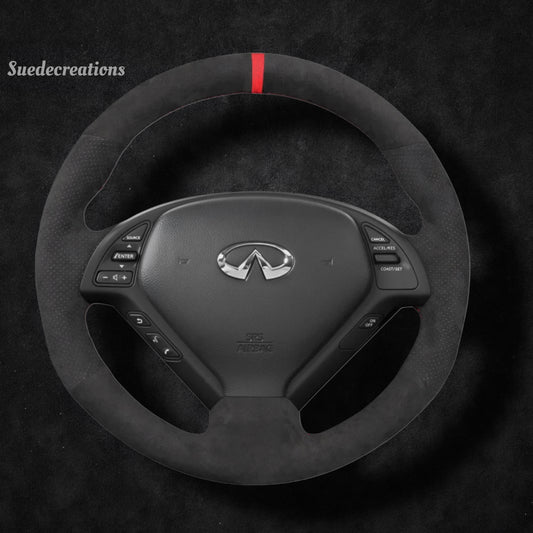 Steering Wheel Cover Kits for Infiniti G G25 G35 G37 EX EX30 EX35 EX37 Q Q40 Q60 QX50 2006-2018