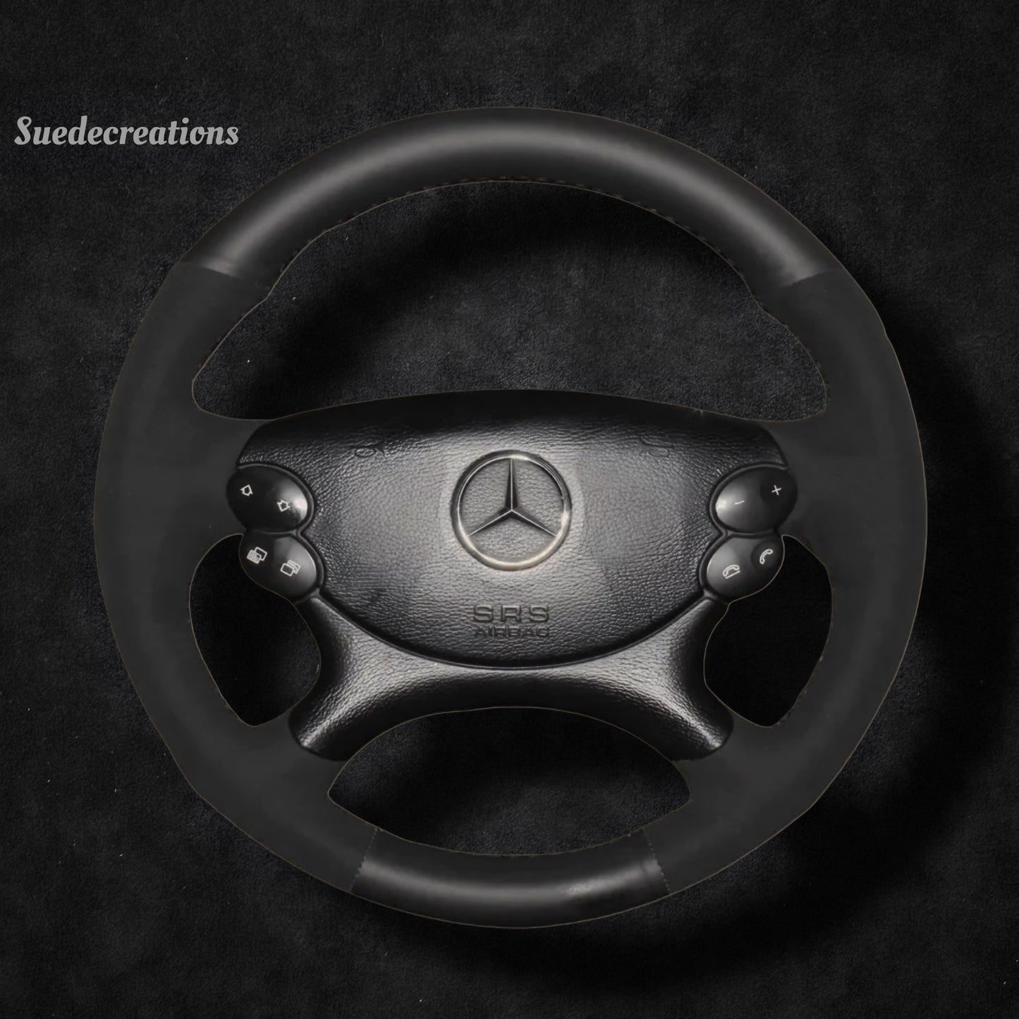 Steering Wheel Cover Kits for Mercedes Benz C209 C219 W211 E230 AMG 2003-2009