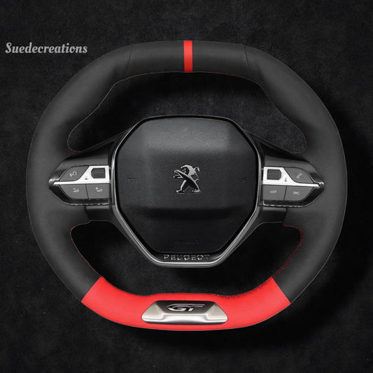 Steering Wheel Cover Kits for Peugeot 208 308 308SW 2008 3008 508 508SW 5008 Rifter 2016-2025