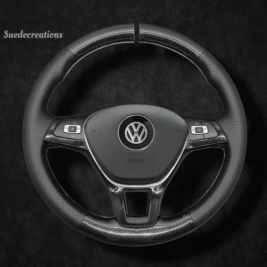 Steering Wheel Cover Kits for Volkswagen VW Amarok T6 California Caravelle Kombi Multivan Transporter 2014-2022