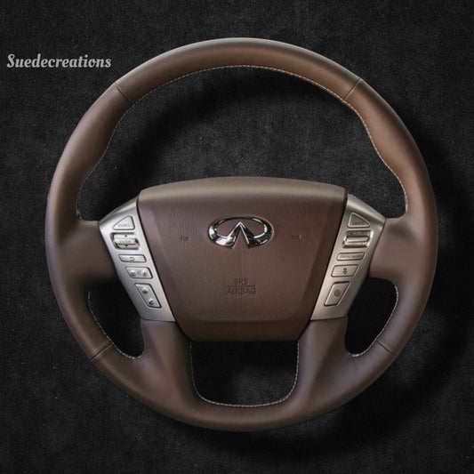 Steering Wheel Cover Kits for Infiniti QX56 QX80 2011-2024