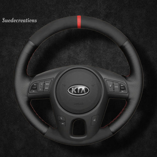 Steering Wheel Cover Kits for Kia Forte Koup Forte5 Rio Soul Picanto Rio 2 Venga Cerato 2 2009-2014