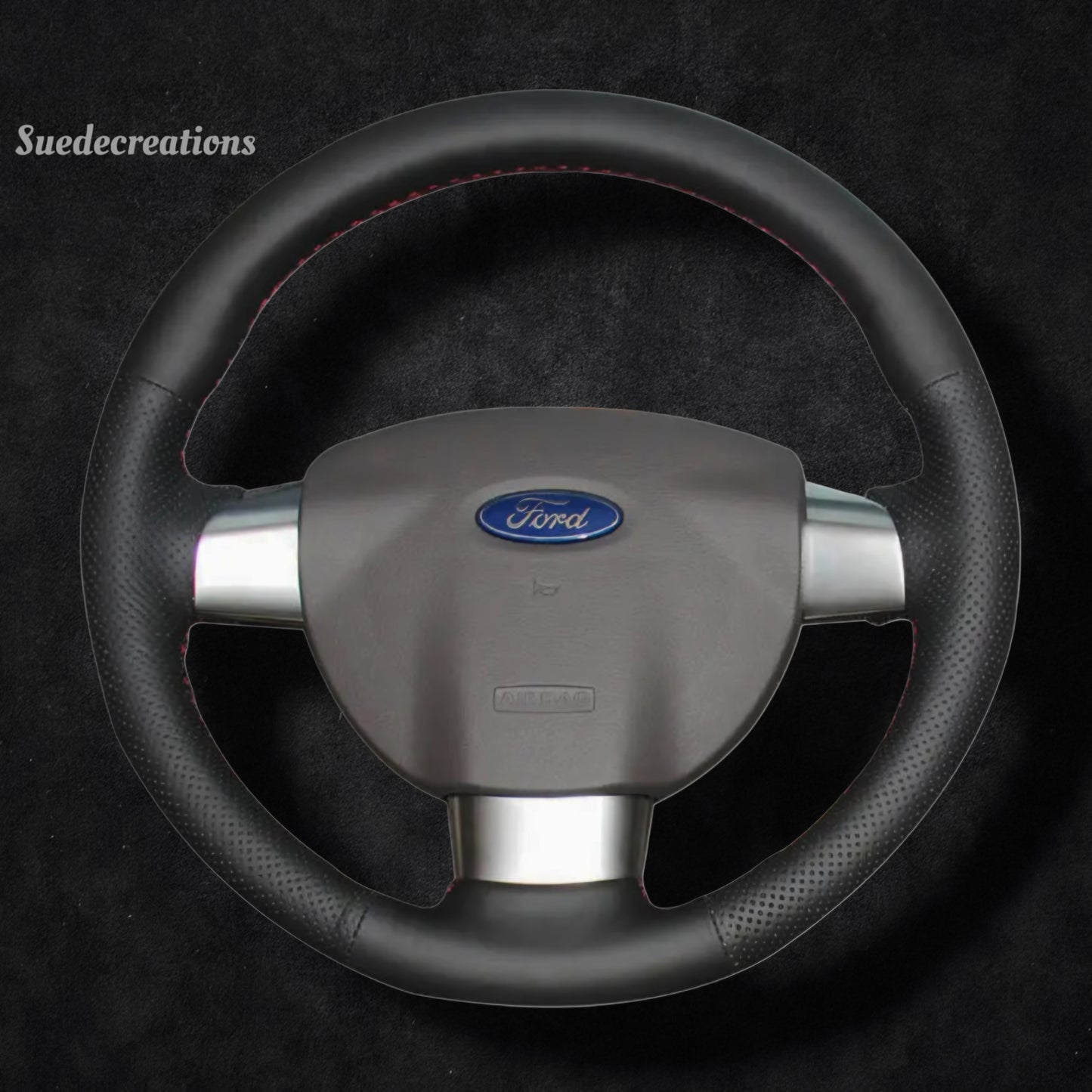 Steering Wheel Cover Kits for Ford Focus II MK2 Focus CC XR5 Turbo 2004-2011