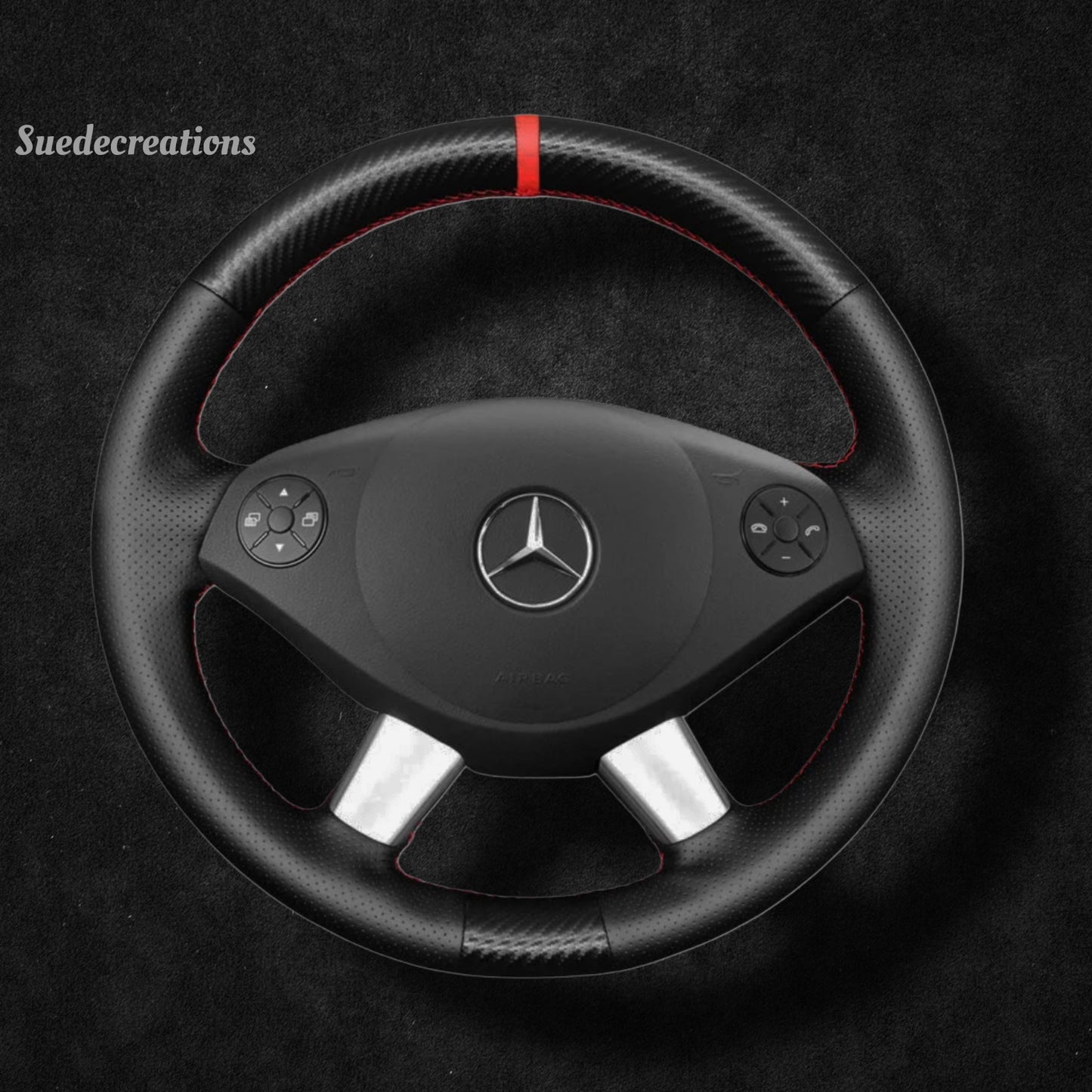 Steering Wheel Cover Kits for Mercedes Benz W639 VIANO VITO VALENTE 2010-2015