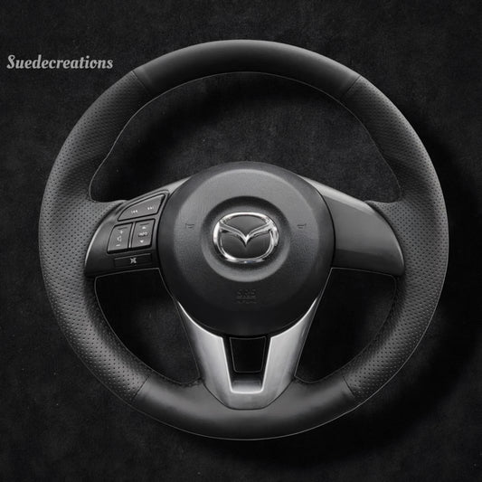 Steering Wheel Cover Kits for Mazda 3 Axela 6 Atenza Mazda 2 CX-3 CX3 CX-5 CX5 2013-2017