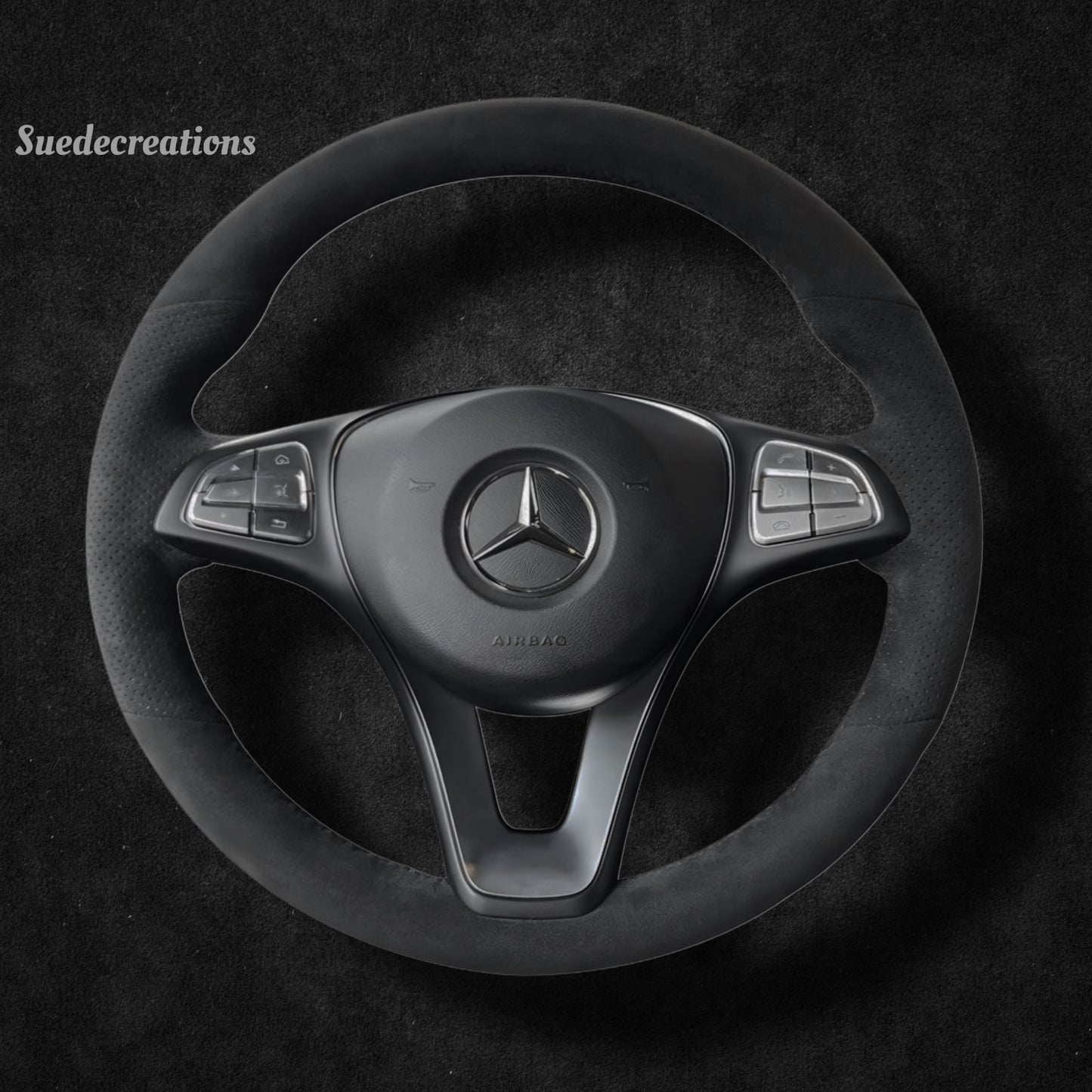 Steering Wheel Cover Kits for Mercedes Benz A180 CLA 250 W117 W156 W166 X166 C117 W205 W2013 C218 W213 X253 C253 W447 2014-2023