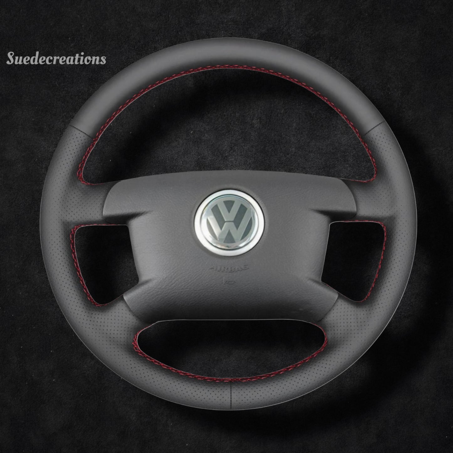 Steering Wheel Cover Kits for Volkswagen Caddy Caravelle VW Multivan T5 Transporter 2003-2009