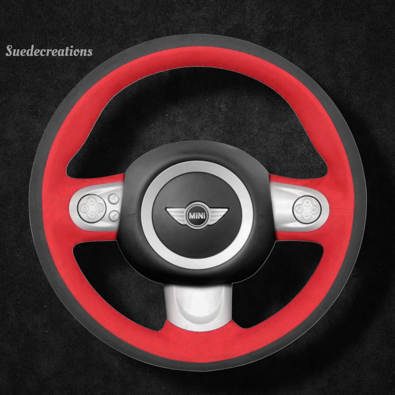 Steering Wheel Cover Kits for Mini Clubman Clubvan Convertible Countryman Coupe Paceman Roadster Cooper Hardtop 2007-2016