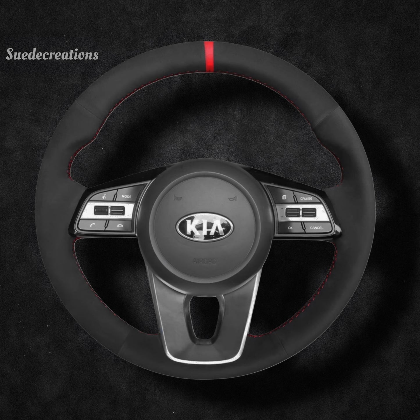 Steering Wheel Cover Kits for Kia Forte Seltos Optima Ceed Cee'd 3 Proceed Xceed Optima 5 Cerato 4 2018-2024