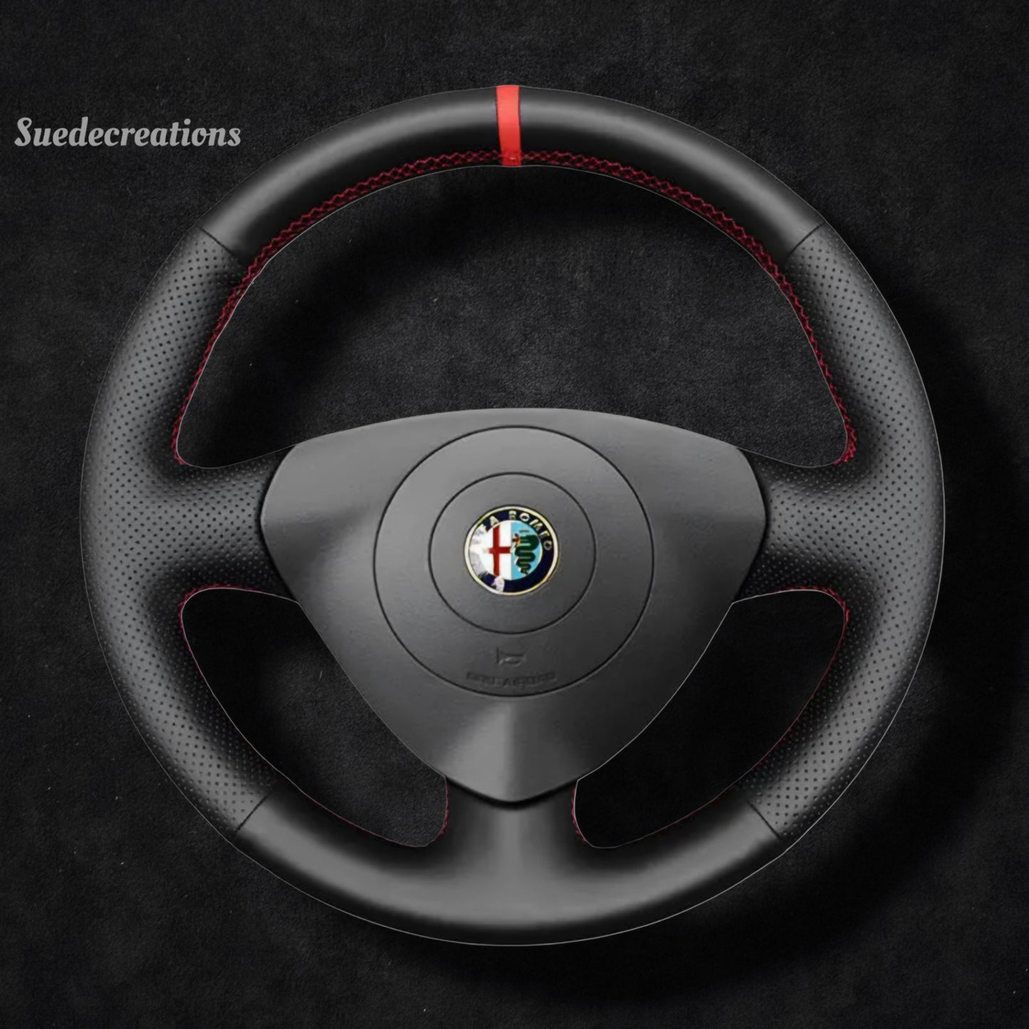 Steering Wheel Cover Kits for Alfa Romeo 147 156 Crosswagon 2000-2011