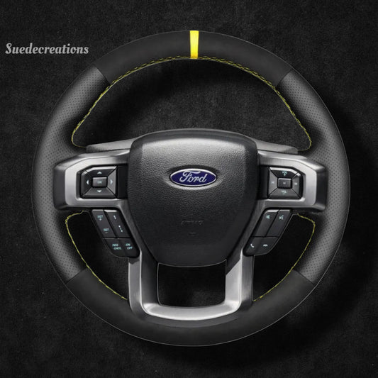 Steering Wheel Cover Kits for Ford F-150 F150 F-250 F250 F-350 F350 F-450 F450 Expedition 2015-2023