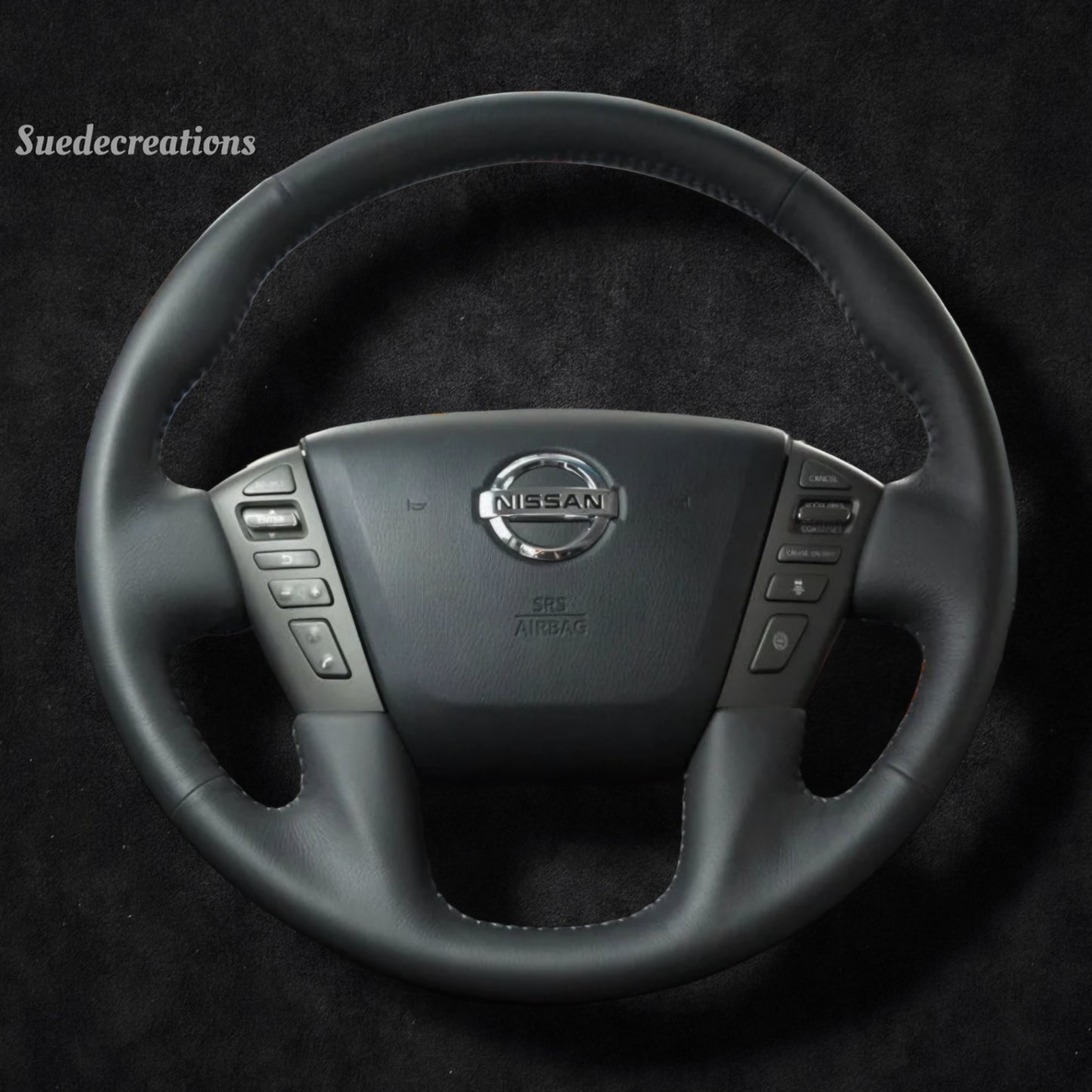 Steering Wheel Cover Kits for Nissan Armada Frontier NV Cargo NV1500 NV2500 NV3500 NV Passenger Titan Patrol Y62 2012-2022