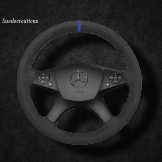 Steering Wheel Cover Kits for Mercedes Benz W204 C280 C230 C180 C260 C200 C300 2007-2010