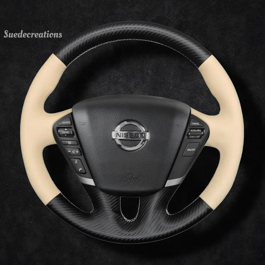 Steering Wheel Cover Kits for Nissan Murano Teana Crosscabriolet Quest Elgrand E52 Maxima A35 Murano Z51 2008-2021