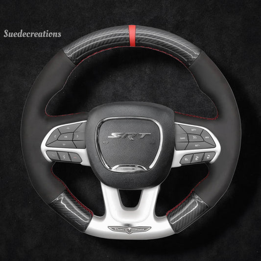 Steering Wheel Cover Kits for Dodge Challenger Charger Durango SRT SRT Hellcat 2015-2025