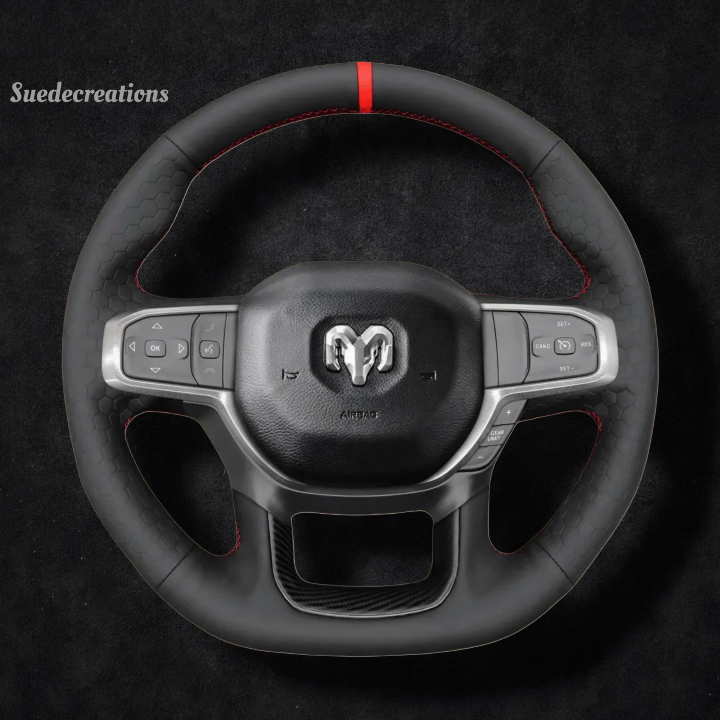 Steering Wheel Cover Kits for Dodge Ram 1500 TRX GT RHO 2021-2025