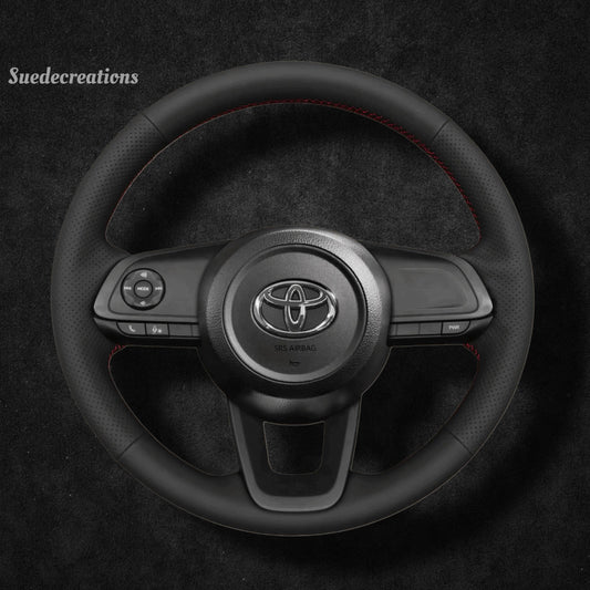 Steering Wheel Cover Kits for Toyota Agya Thor Roomy Rocky Raize 2019-2023