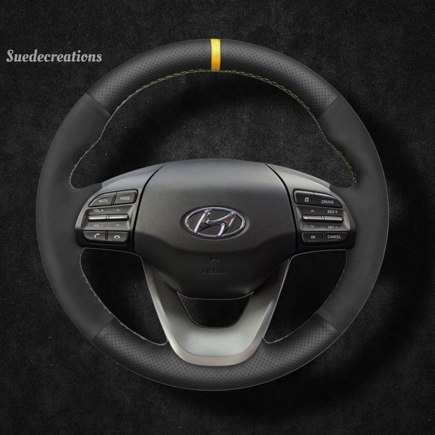 Steering Wheel Cover Kits for Hyundai Kona 2017-2023