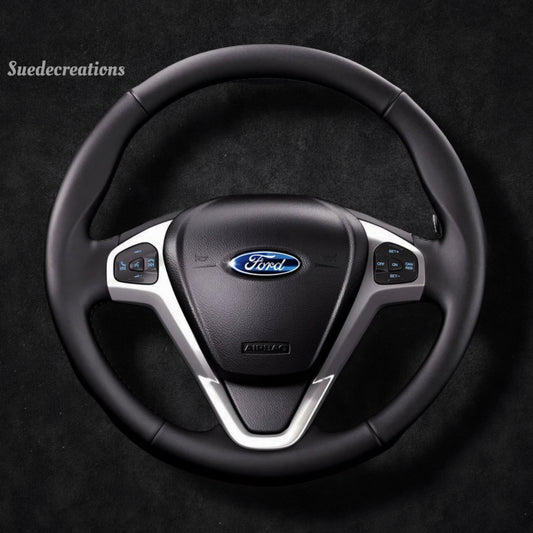 Steering Wheel Cover Kits for Ford Fiesta VI MK7 Ecosport B-MAX Ka Tourneo Transit Courier 2008-2024
