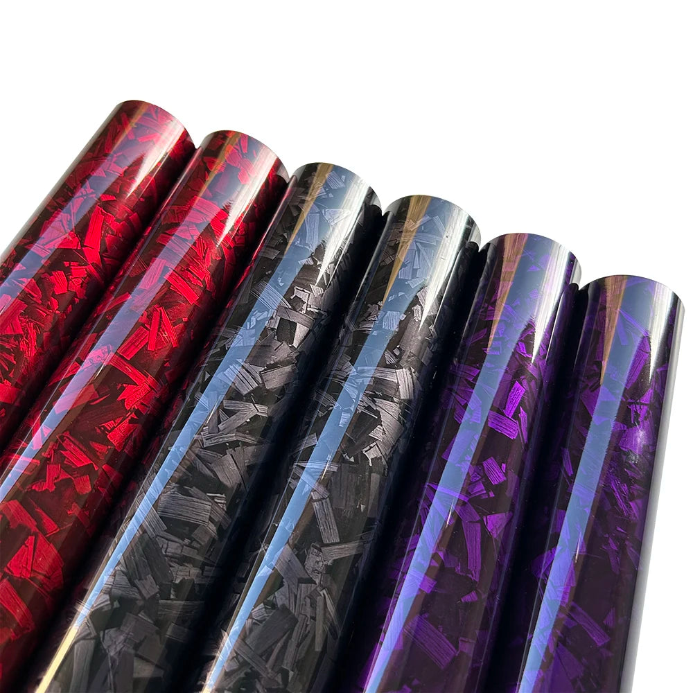 Gloss Forged Carbon Fiber Vinyl Wrap Roll